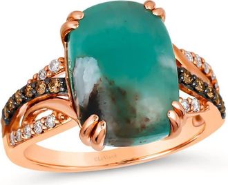 Le Vian Ladies Aquaprase Rings set in P95