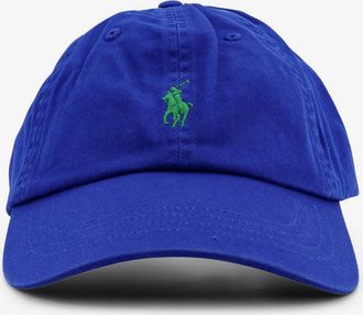 Ralph Lauren Cappello in cotone con logo frontale ricamato - POLO RALPH LAUREN - gender_Man