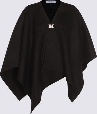 Max Mara Black Serra Capes