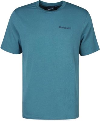 Barbour Mts 1129 Bu 87 T-Shirt - Heren - T-shirts - Blauw - M - Katoen - Tops