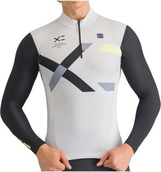 Sportful Squadra Jersey Langlaufjacke für Herren | grau