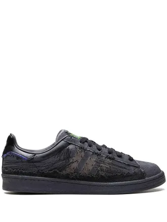 adidas x Youth of Paris Campus 80s sneakers - unisex - Rubber/Leather/Fabric/Fabric - 9.5 - Black