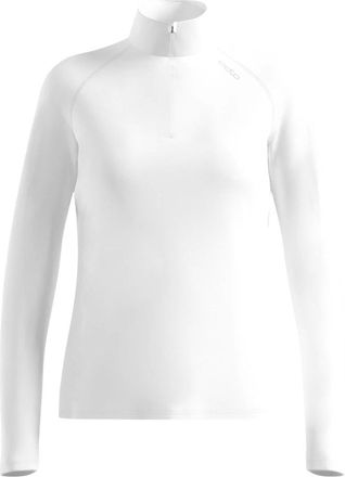 Odlo Essential Warm 1/2 Zip - Dames - Sport - Wit - Maat: XL Zijde