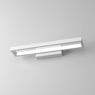 Top-Light Applique Moderna Four Squares Alluminio Bianco Led 20W