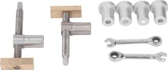 OEM Clip Para Banco De Carpinter&iacute;a, Banco De Trabajo Ajustable, Abrazadera De Fijaci&oacute;n R&aacute;pida, Tornillo De Banco De Lat&oacute;n Con 4 Mordazas, 20 Mm, Color Pla