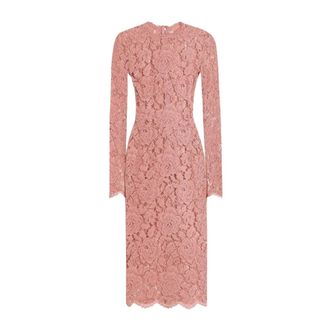 Dolce & Gabbana Mujer, Vestidos, Rosa, Talla: L