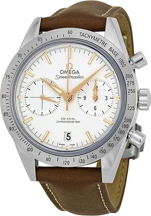 Omega Pre-owned Omega Speedmaster Chronograph Automatic Chronometer Silver Dial Mens Watch 331.12.42.51.02.002