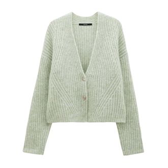 someday Triya Cardigan - Dames - Truien - Groen - Maat: L