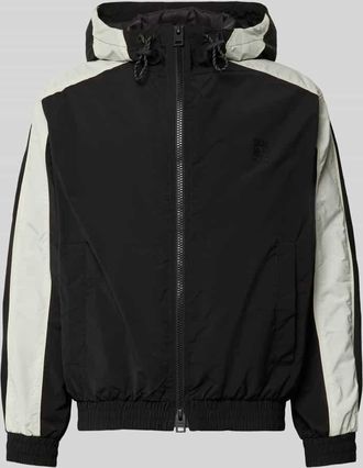 HUGO BOSS Regular Fit Jacke mit Kapuze Modell BAVO2621 in Black, Gr&ouml;&szlig;e XXL