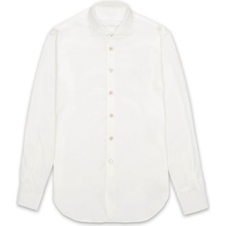 Fortela Oxford Cotton Shirt in White at Nordstrom, Size Xx-Large Eu