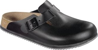 Birkenstock Zueco Boston Sl Talla 43 Negro Material Superior: Piel En20345 Sra