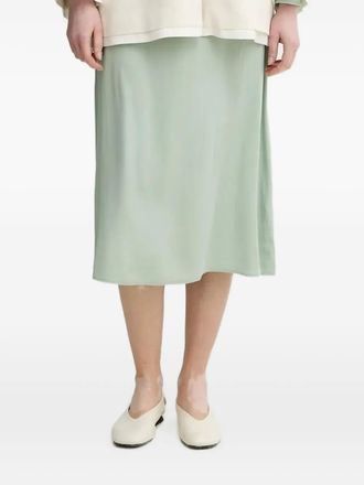 Marc O'Polo A-line midi skirt - Green