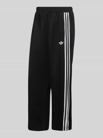 adidas Originals Loose Fit Sweatshirt aus Baumwoll-Mix mit Logo-Stitching in Black, Gr&ouml;&szlig;e XXL