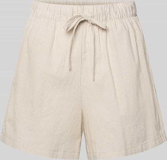 Only Loose Fit Shorts aus reiner Baumwolle Modell AUGUSTA in Sand, Gr&ouml;&szlig;e XL