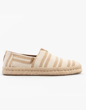 Toms Mens TOMS ALPARGATA ROPE 2.0 Mens Espadrille Tan - Cream - Size: 12