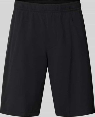 HUGO BOSS Regular Fit Sport-Shorts mit Label Print Modell TREVOL in Black, Gr&ouml;&szlig;e 46