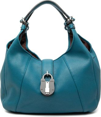Loewe Pre-owned Loewe Calfskin Calle Hobo 061005