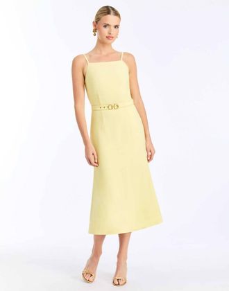 Mestiza New York Eugenia Dress In Buttercream