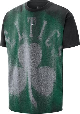 Nike Mens Boston Celtics Basketball T-Shirt in Black | IO6275-010