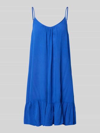 Shiwi Minikleid aus Viskose mit tiefem R&uuml;ckenausschnitt in Royal, Gr&ouml;&szlig;e XL