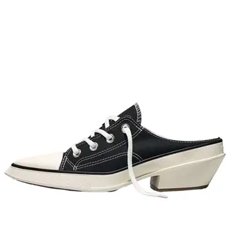 Converse (WMNS) Converse Chuck 70 De Luxe Pointed Mule Heel Platform Black A16060C