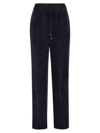 PESERICO Peserico Carrot Trousers With Velvet Lace