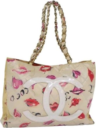 Chanel Pre-owned Tote Bags, female, Multicolor, Size: ONE SIZE Pre-owned Vintage Tote Bag
