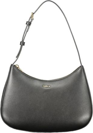 Furla Margot S schoudertas - Dames - Tassen - Zwart - Maat: ONE Size Leer