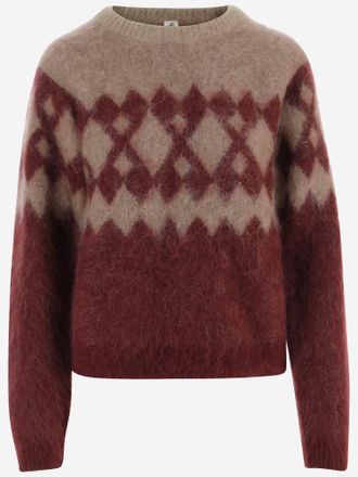 The Garment De kledingstuk stretch mohair trui