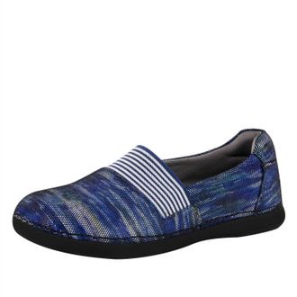 Alegria Womens Glee Shoes In Wavy Navy