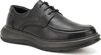 Unze Men Hagop Lace Up Leather Formal Shoes UK Size 6-11 Black