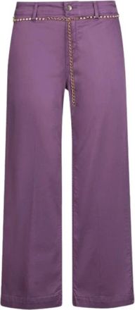 Liu Jo Donna, Pantaloni, Viola, W25, new