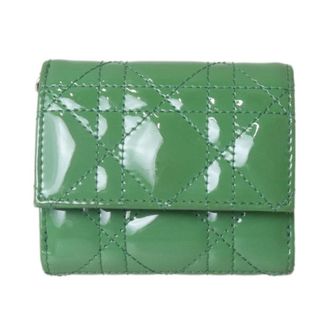 Dior Green Wallet (Tri-Fold) (Pre-Owned)