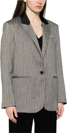 Forte_Forte MY Jas - Dames - Blazers - Zwart - L - Jassen
