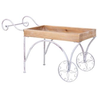 Wanderlust Deco Carro expositor gris 75x34x45