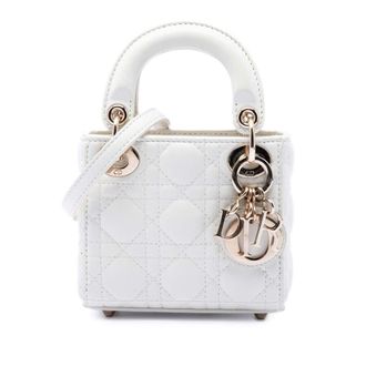 Dior Pre-owned Dior Micro Lambskin Cannage Lady Dior Ladies KH3U787H8VJCGJF8