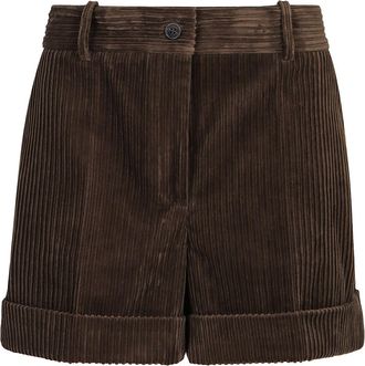 Parosh Corduroy Shorts