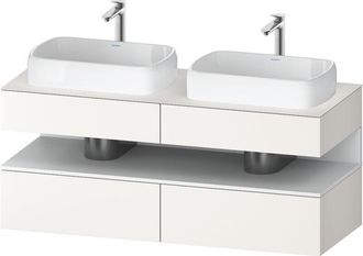 Duravit Duravit Qatego Consola Mueble Bajo Lavabo, 2 Extensiones, 2