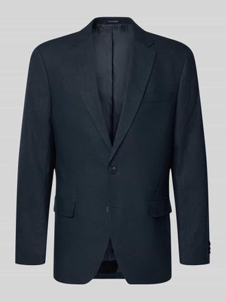 Christian Berg Sakko aus Viskose-Mix mit Pattentaschen in Dunkelblau, Gr&ouml;&szlig;e 102