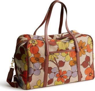Vera Bradley Outlet Oxford Canvas Miramar Weekender