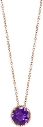 Effy Amethyst Pendant Necklace in Purple at Nordstrom Rack, Size 18