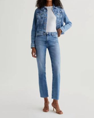AG - Adriano Goldschmied Mari Slim Straight Jeans In Central Coast