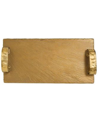 Tiramisu Resin Slate Cheese Platter With Handles