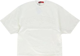 Acupuncture Afterlife Tee - Heren - T-shirts - Beige - M - Katoen - Tops
