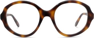 Loewe LW50077I052 Round Full Rim Eyeglasses - Brown