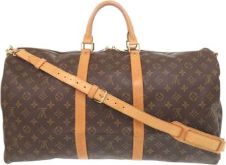 Louis Vuitton Brown Monogram Monogram Boston Bag (Pre-Owned)