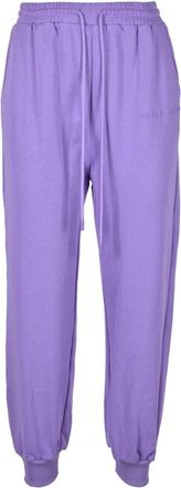 Weili Zheng Katoenen Jumpsuit - Dames - Sweatpants - Paars - S - Katoen - Broeken