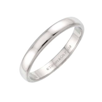 Tiffany & Co. Platinum Platinum 950 Band Ring (Pre-Owned)