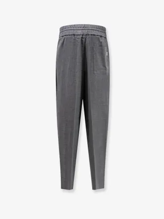 Ami Virgin Wool Trousers - Gray