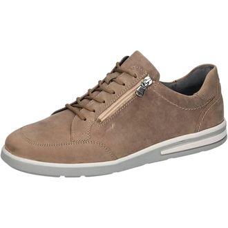 Waldl&auml;ufer Sneakers - Heren - Schoenen - Beige - Maat: 41 EU Leer